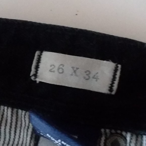 MADEWELL Black Rail Straight Leg Jeans sz 26x34 - Picture 8 of 11